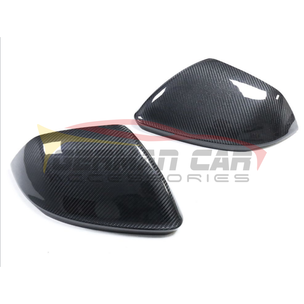 2019+ Audi Q8/Sq8/Rsq8 Carbon Fiber Mirror Caps |