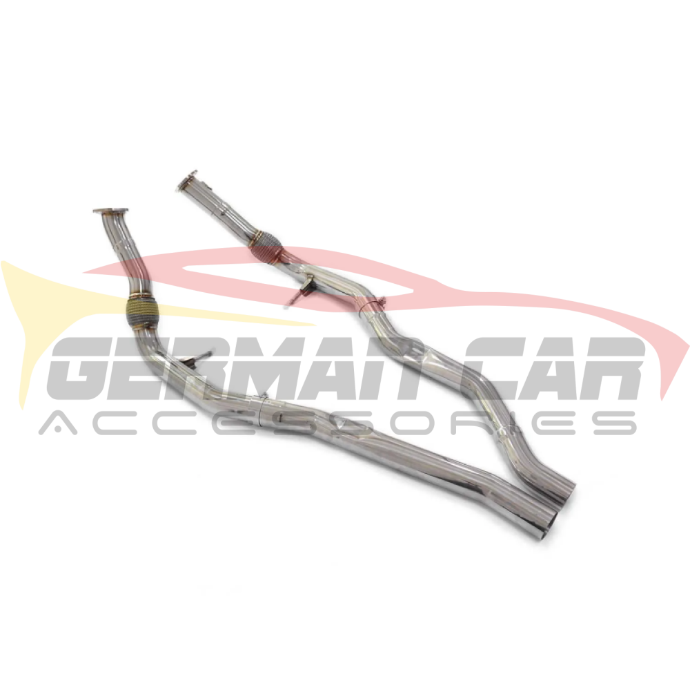 2019 + Audi SQ8/SQ7/RSQ8 Front Resonator Delete Pipes | SQ7/SQ8/RSQ8 Front Pipes