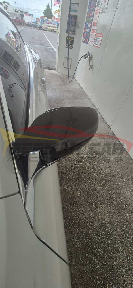 2019 + BMW 3-Series/4-Series/i4 M-Style Carbon Fiber Mirror Caps | G20/G22/G23/G26 Mirror Caps
