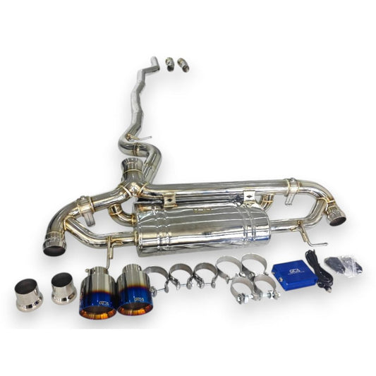 2019 + BMW 330i/430i Valved Sport Exhaust System | G20/G22/G23/G26 Stainless Steel Exhaust / Chrome Tips Exhausts