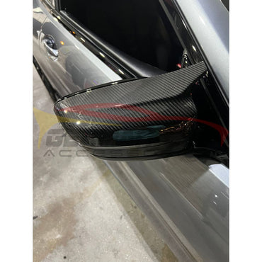 2019 + BMW 8-Series M-Style Carbon Fiber Mirror Caps | G14/G15/G16 Mirror Caps
