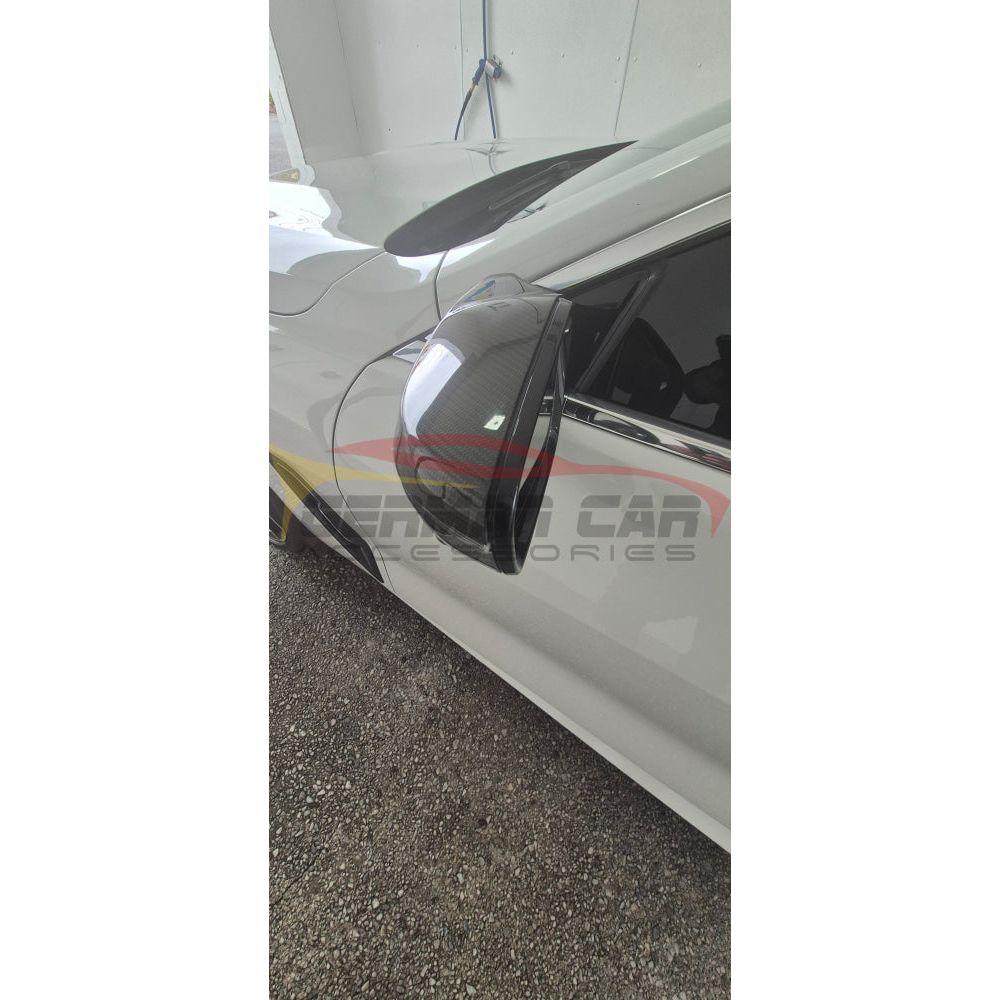 2019 + BMW 8-Series M-Style Carbon Fiber Mirror Caps | G14/G15/G16 Mirror Caps