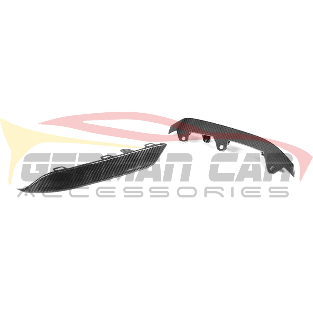 2019 + BMW M8 Carbon Fiber Front Splitters | F91/F92/F93 Front Lips/Splitters