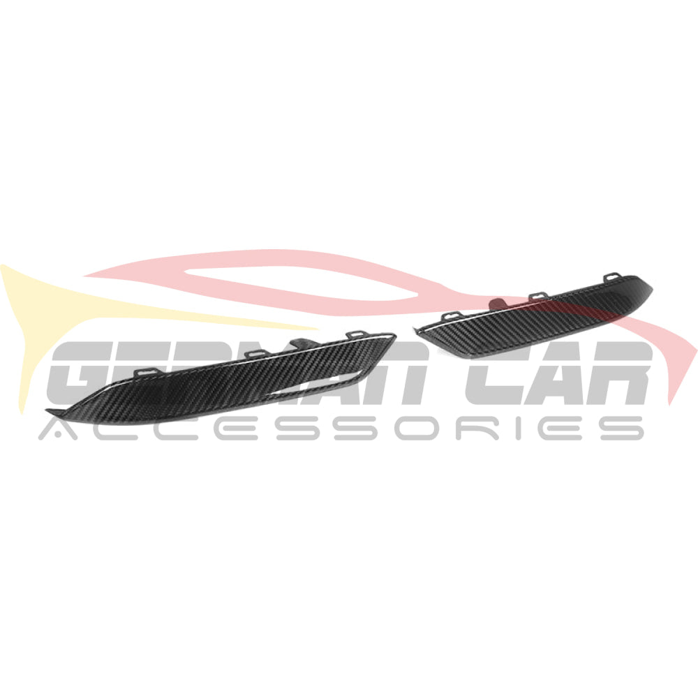 2019 + BMW M8 Carbon Fiber Front Splitters | F91/F92/F93 Front Lips/Splitters