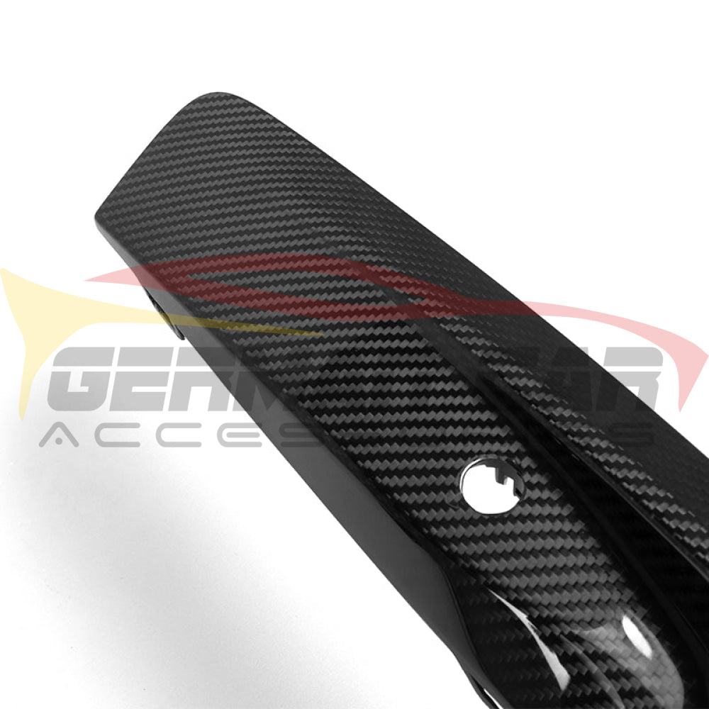 2019 + BMW M8 Carbon Fiber Upper Front Bumper Splitters | F91/F92/F93 Additional Accessories