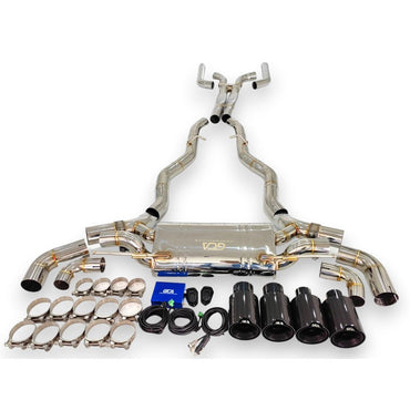 2019 + BMW M850i Valved Sport Exhaust System | G14/G15/G16 Stainless Steel Exhaust / Chrome Tips / Axleback Only