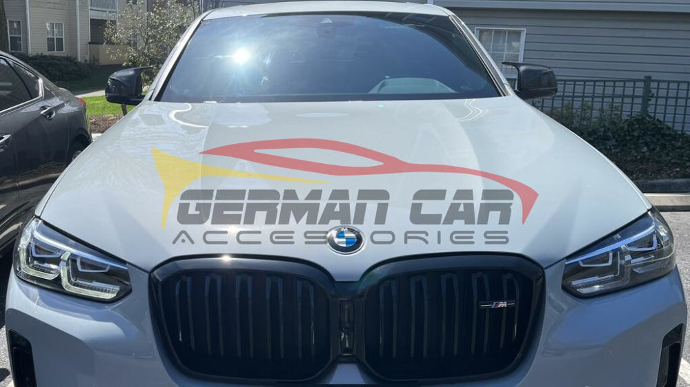 2018+ Bmw X5 Carbon Fiber M-Style Mirror Caps | G05