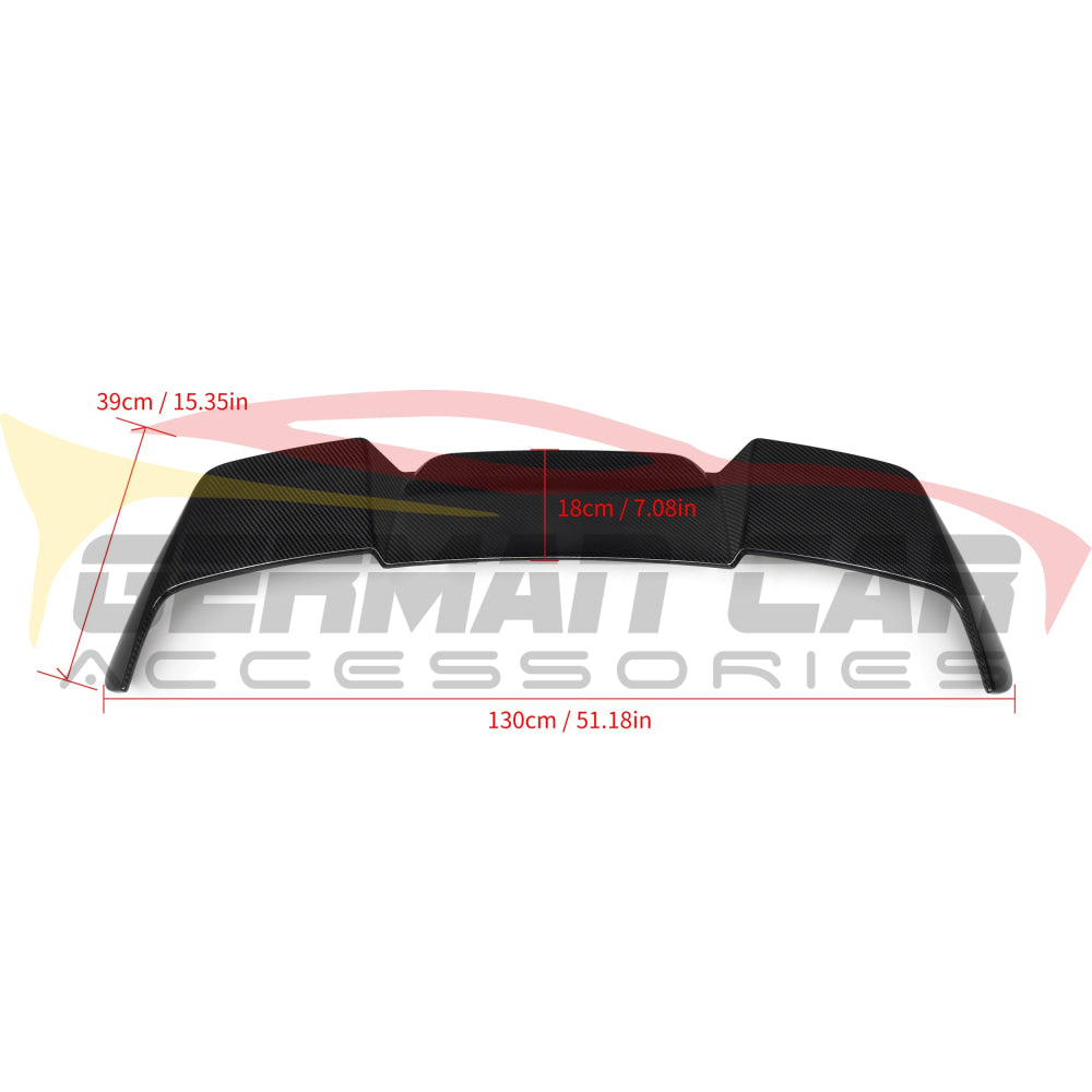 2019 + BMW X5/X5M Carbon Fiber Rear S Style Roof Spoiler | G05/F95 Roof Spoilers
