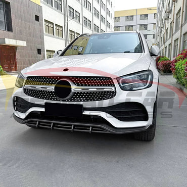 2020-2022 Mercedes-Benz GLC-Class/GLC 43 AMG Carbon Fiber Front Lip | X253 Facelift Front Lips/Splitters