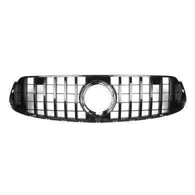 2020-2022 Mercedes-Benz Glc Gtr Style Front Grille | W253 Facelift Amg Package / Gloss Black Grilles