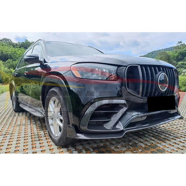 2020-2023 Mercedes-Benz GLS63 AMG Carbon Fiber Front Lip | W167/X167 - Front Lips/Splitters
