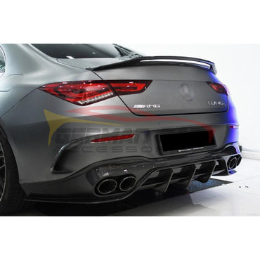 2020-2023 Mercedes CLA-Class Carbon Fiber Rear Diffuser I W118 - Rear Diffusers