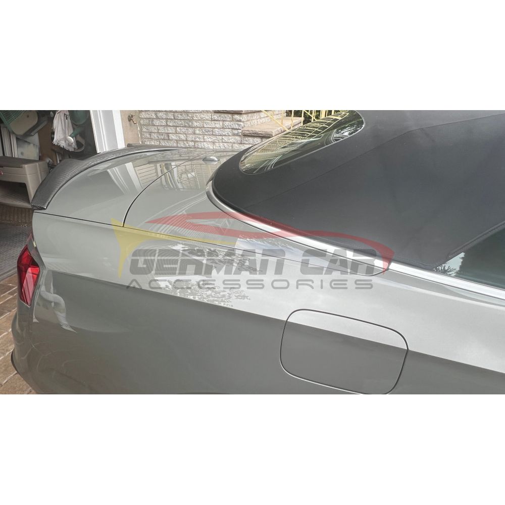 2020+ Audi A5/S5/RS5 V Style Carbon Fiber Trunk Spoiler | B9.5 A5/S5/RS5 Rear Trunk Spoilers
