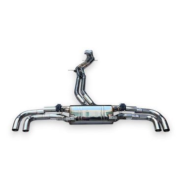 2020 + Audi SQ7 Valved Sport Exhaust System | 4M.5 SQ7 Stainless Steel Exhaust / Chrome Tips Exhausts