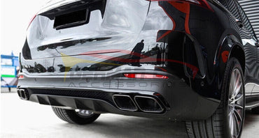 2020+ Mercedes-Benz GLE-Class Gloss Black GLE63 Style Rear Diffuser | X167/W167 Rear Diffusers