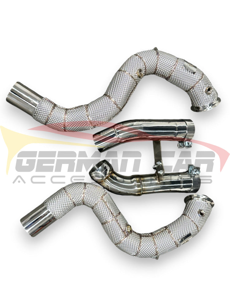 2020 + Mercedes Gle63 Amg Downpipes | W167 Front Race Pipes