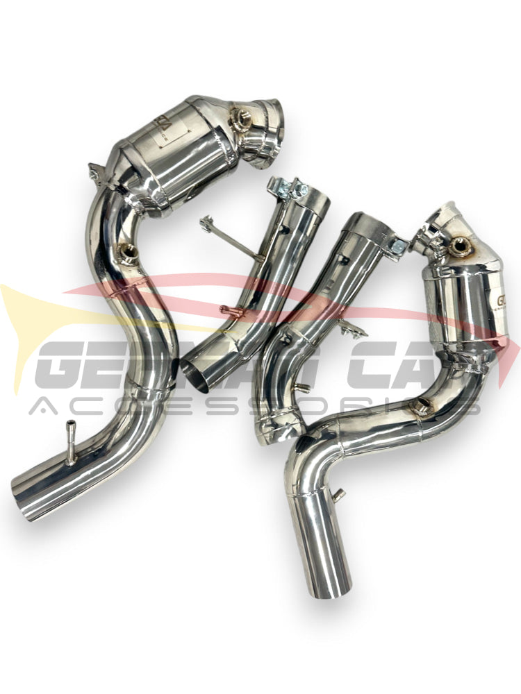2020 + Mercedes Gle63 Amg Downpipes | W167 Front Race Pipes