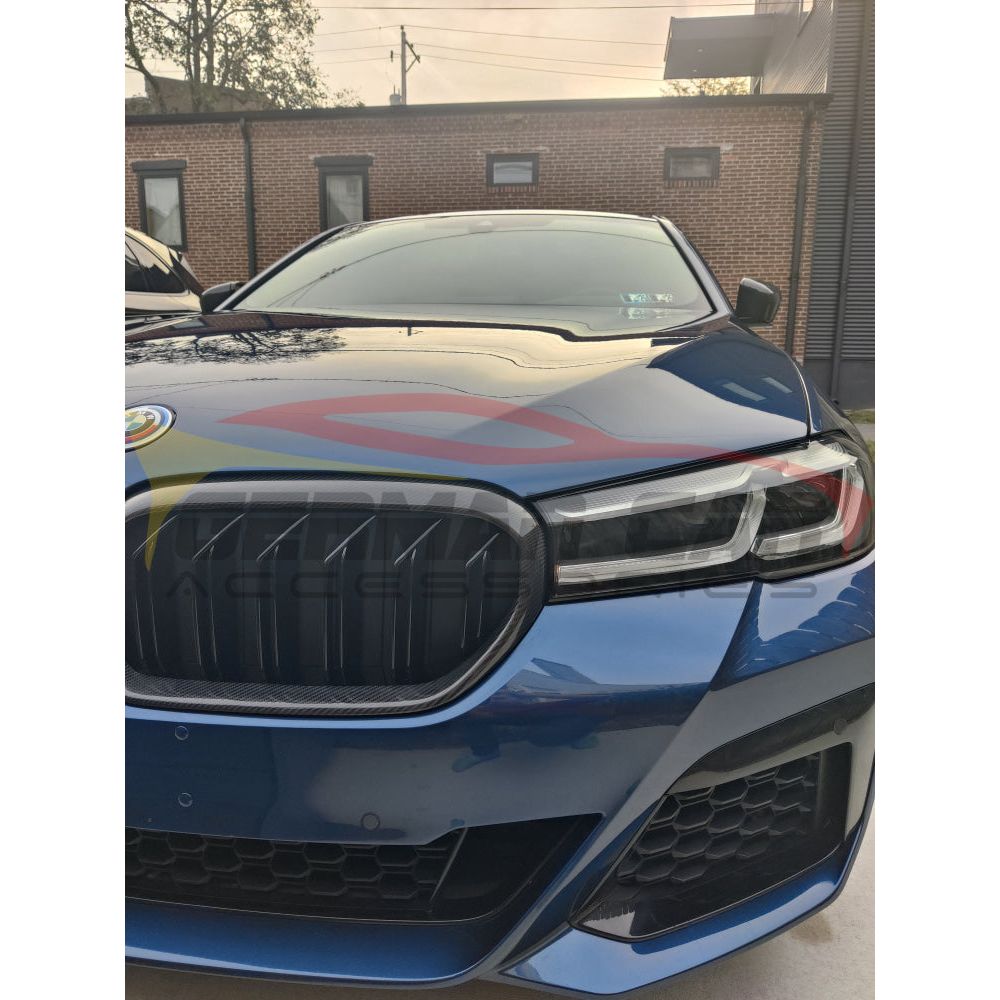 2021-2023 BMW 5-Series/M5 Dual Slat Kidney Grilles | G30/F90 LCI Kidney Grilles