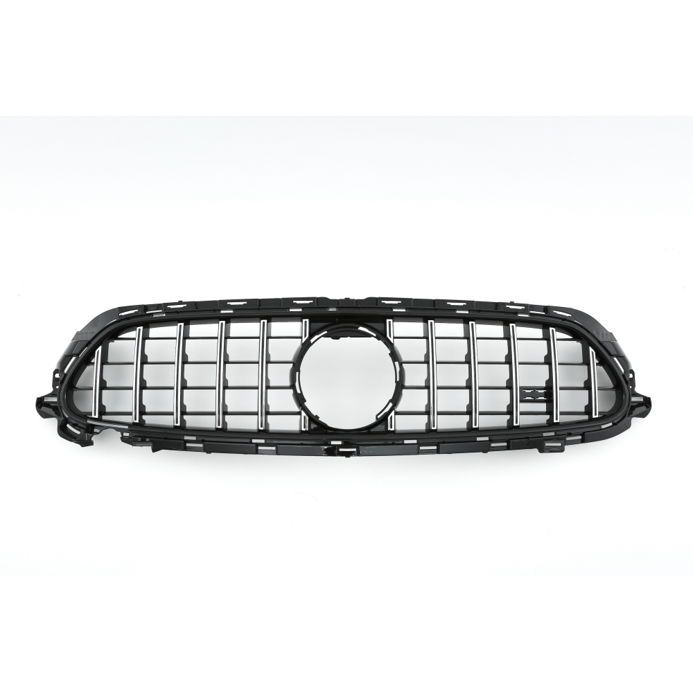 2021+ Mercedes-Benz E-Class Gtr Style Front Grille | W213 Facelift Chrome Silver Grilles