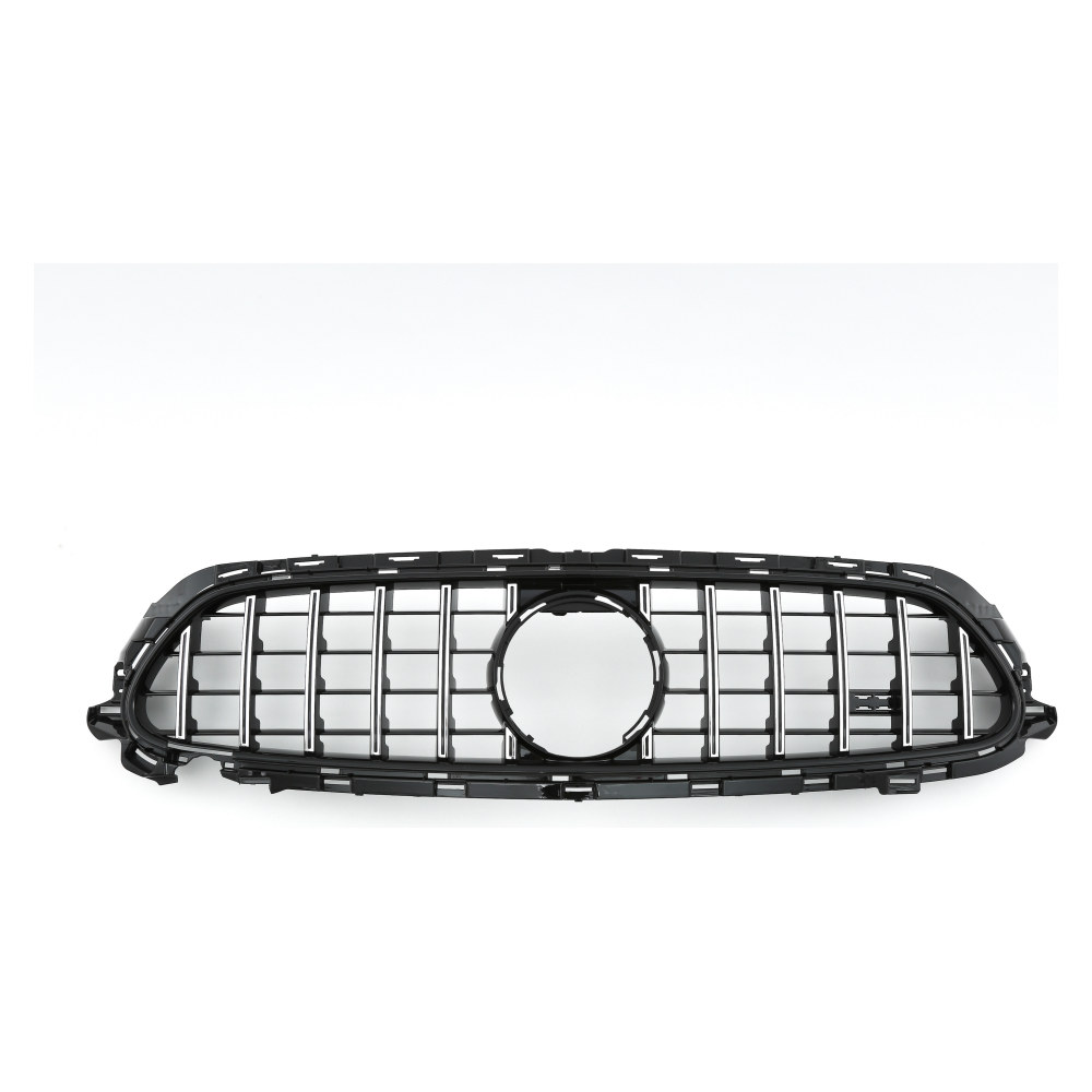 2021+ Mercedes-Benz E-Class Gtr Style Front Grille | W213 Facelift Chrome Silver Grilles