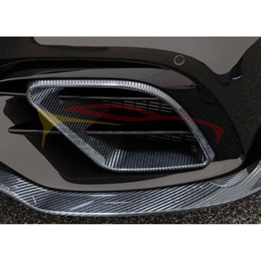 2021-2024 Mercedes-Benz E63 AMG Carbon Fiber Front Fender Vent Trim | W213 - Additional Accessories