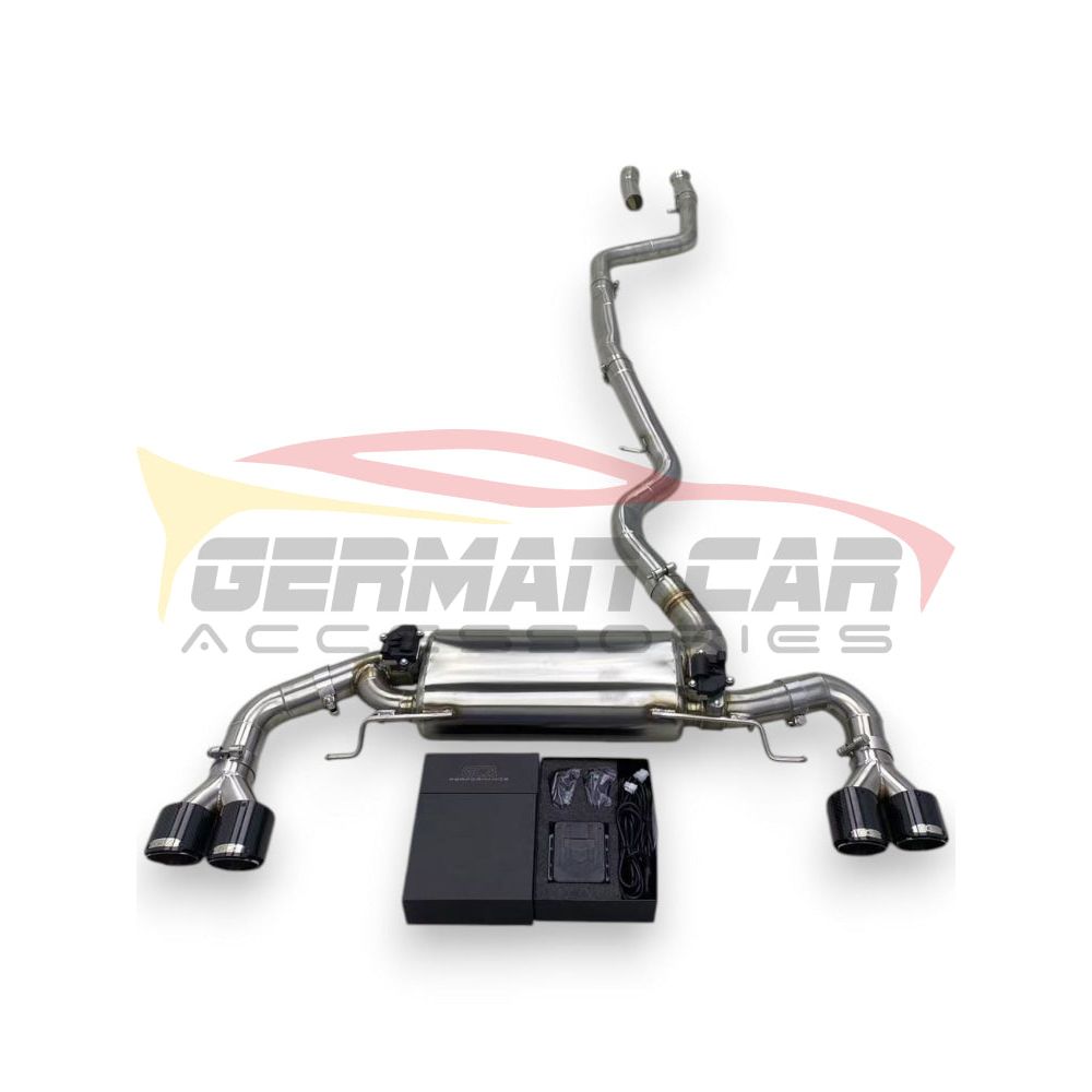 2021 + BMW 2-Series Valved Sport Exhaust System | G42 Stainless Steel Exhaust / Chrome Tips / Axleback Only Exhausts