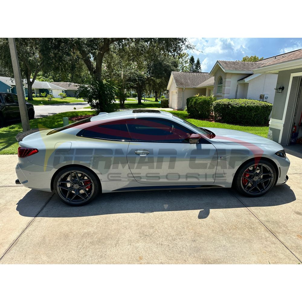 2021+ BMW 4-Series Carbon Fiber M Performance Style 3 Piece Front Lip | G22/G23 Front Lips/Splitters