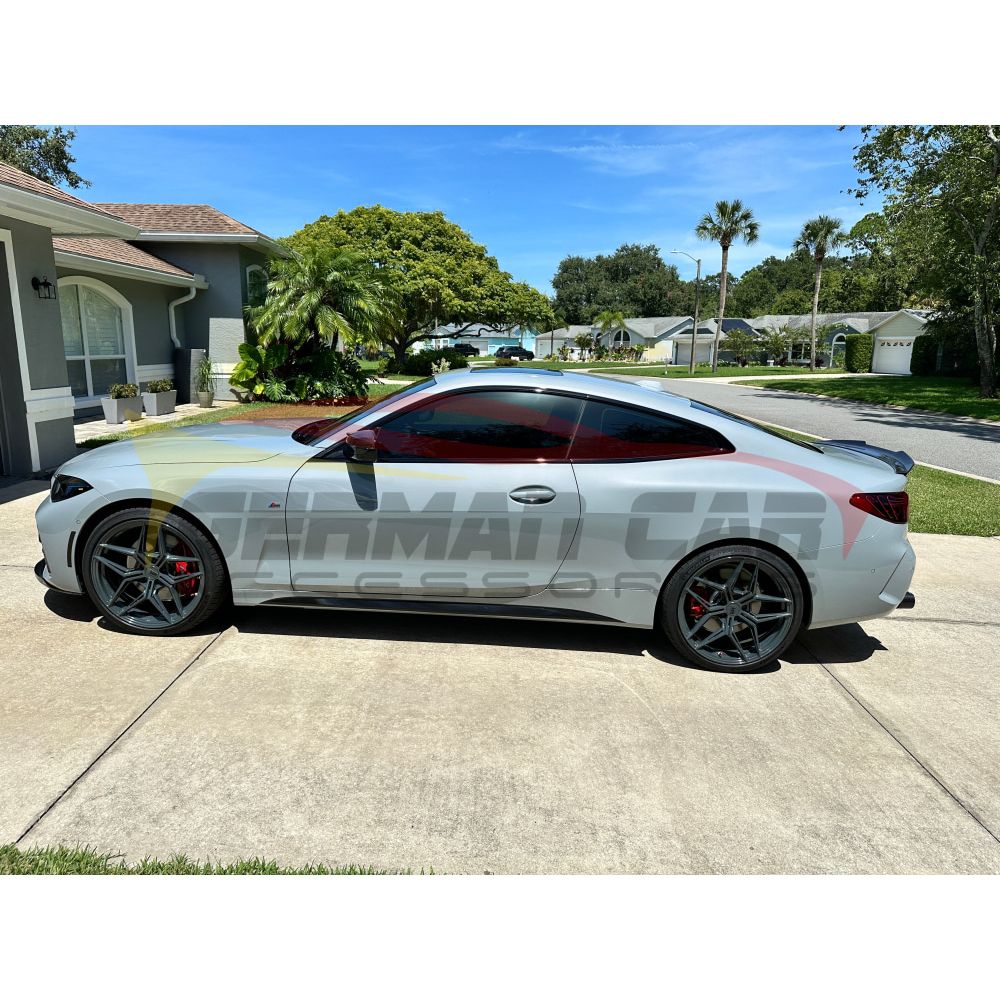 2021+ BMW 4-Series Carbon Fiber M Performance Style 3 Piece Front Lip | G22/G23 Front Lips/Splitters