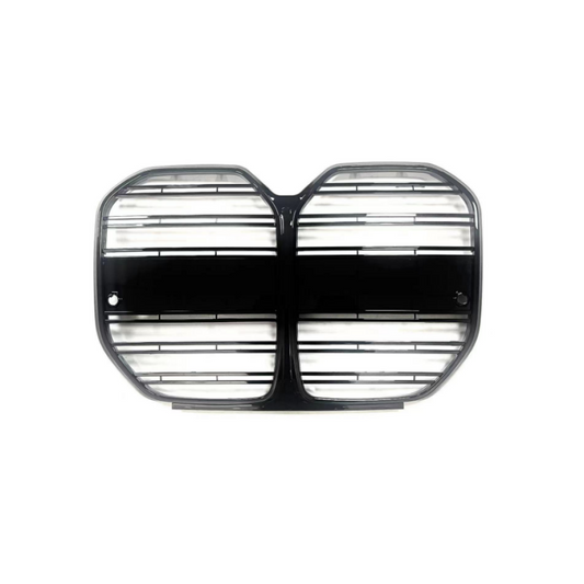 2021+ Bmw 4-Series Gloss Black Dual Slat Kidney Grilles | G26 No