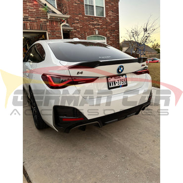 2021+ BMW 4-Series/i4 M Performance Style Carbon Fiber Trunk Spoiler | G26 Rear Trunk Spoilers