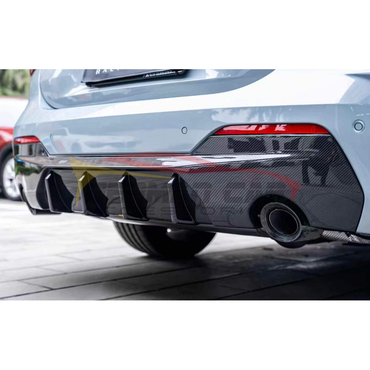 2021+ BMW 4-Series V2 Style Carbon Fiber Rear Diffuser | G22/G23 - Rear Diffusers