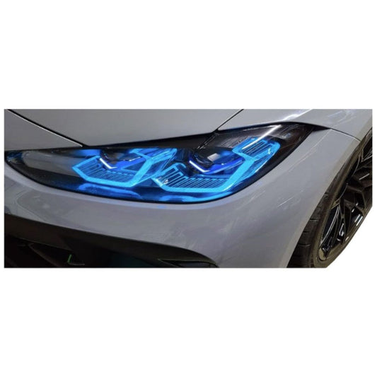 2021 + BMW M3/M4/4-Series Headlight RGB DRL Modules | G80/G82/G83/G22/G23/G26 Laser Headlights Headlights