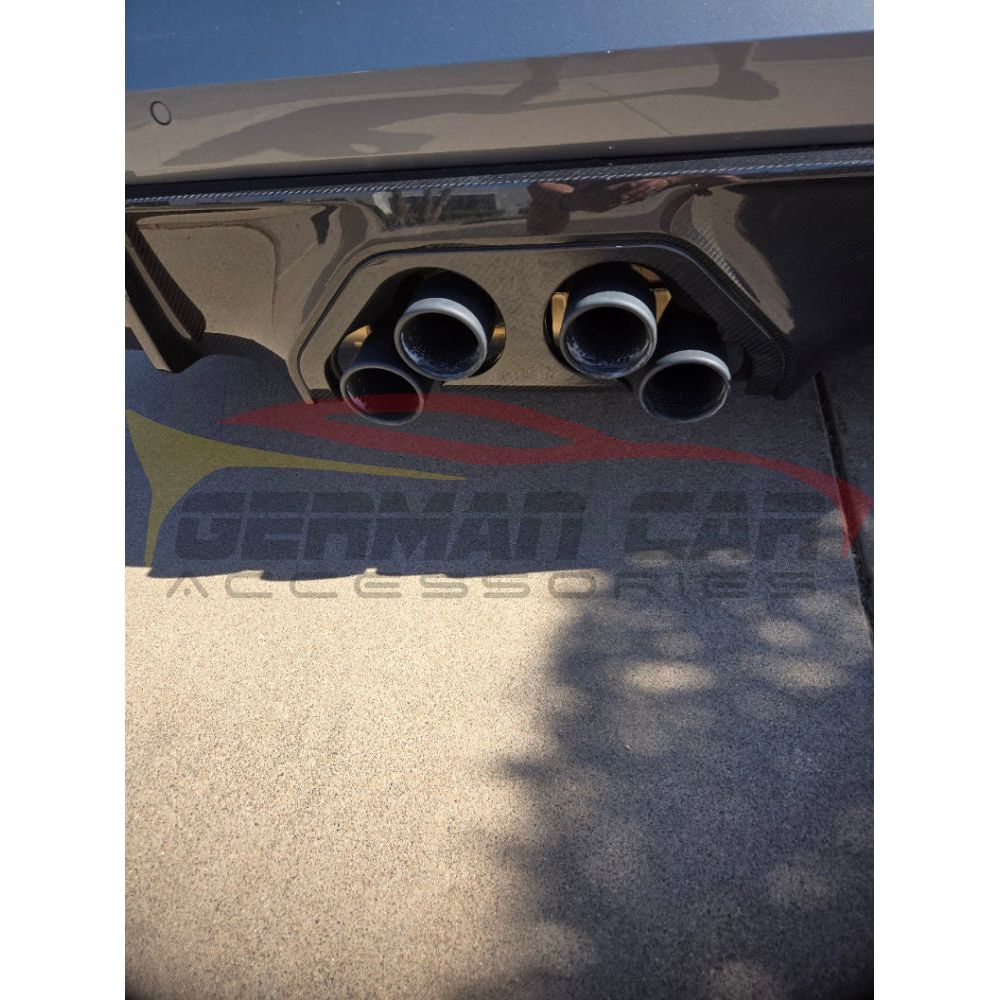 2021 + BMW M3/M4 Carbon Fiber M Performance Style Diffuser Trim | G80/G82/G83 Rear Diffusers