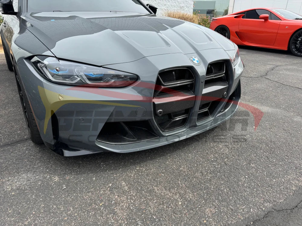 2021 + Bmw M3/M4 Carbon Fiber M Performance Style Front Bumper Air Duct Replacements | G80/G82/G83