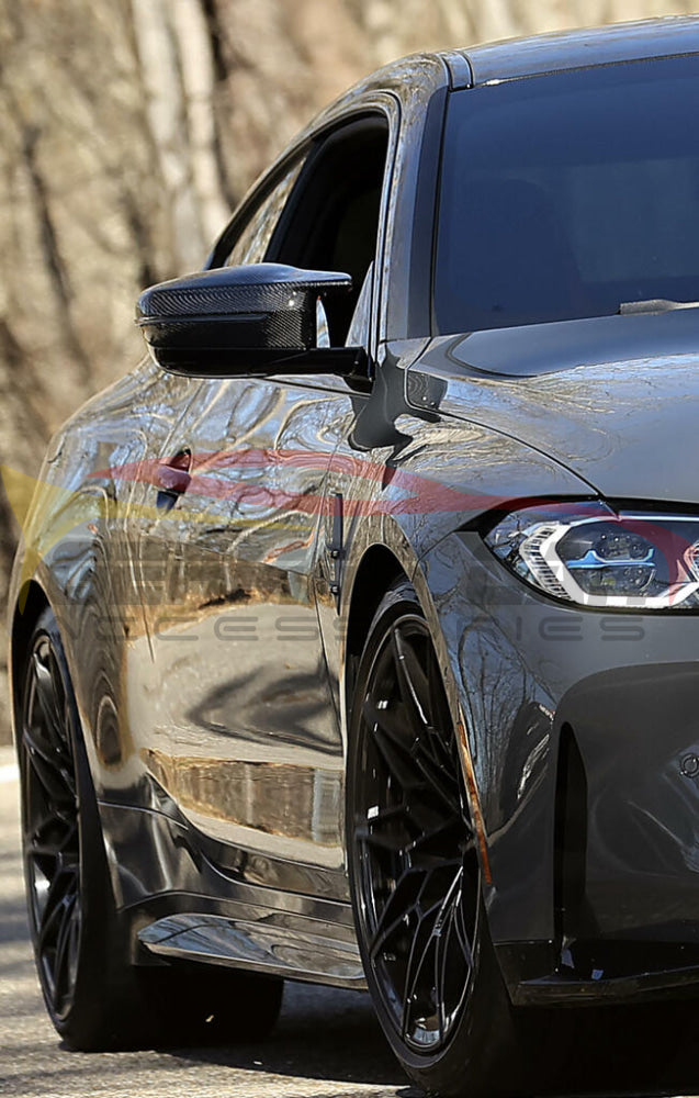 2021+ Bmw M3/M4 Carbon Fiber Mirror Caps | G80/G82/G83
