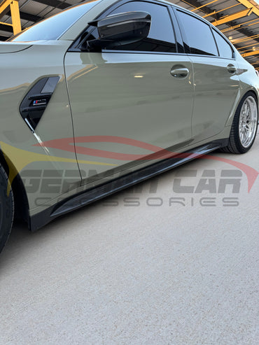 2021 + Bmw M3/M4 Carbon Fiber Oem Style Side Skirts | G80/G82/G83