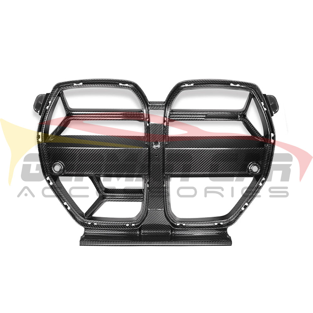 2021+ Bmw M3/m4 Csl Style Carbon Fiber Kidney Grilles | G80/g82/g83 Yes