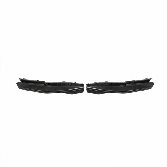 2021+ BMW M3/M4 V Style Carbon Fiber Rear Bumper Splitters | G80/G82/G83 - Additional Accessories