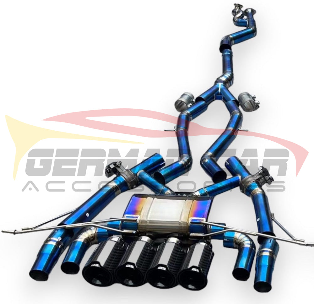 2021 + Bmw M3/M4 Valved Sport Exhaust System | G80/G82/G83 Titanium / Chrome Tips Axleback Only