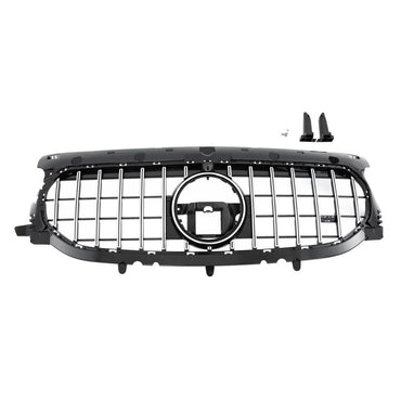 2021+ Mercedes-Benz Gla Gtr Style Front Grille | H247 Chrome Silver Grilles