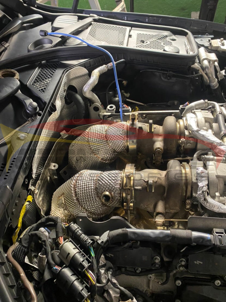2015-2023 Mercedes C63 Amg Front Race Pipes | W205