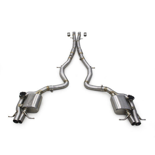 2021+ Mercedes S580 Valved Sport Exhaust System | W223 - Stainless Steel Exhaust / Chrome Tips - Exhausts