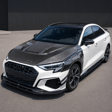 2021+ Audi A3/S3/RS3 C Style Carbon Fiber Hood | 8Y/8Y.5