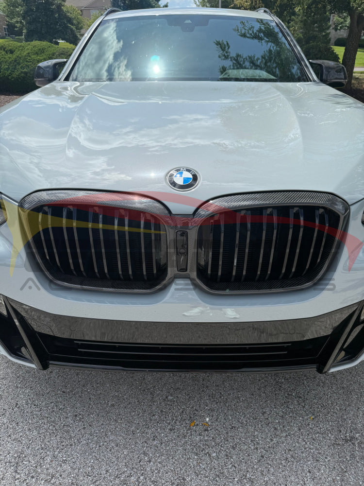 2022-2025 BMW X3/X3M/X4/X4M Dual Slat Kidney Grilles | G01/F97/G02/F98 LCI Kidney Grilles