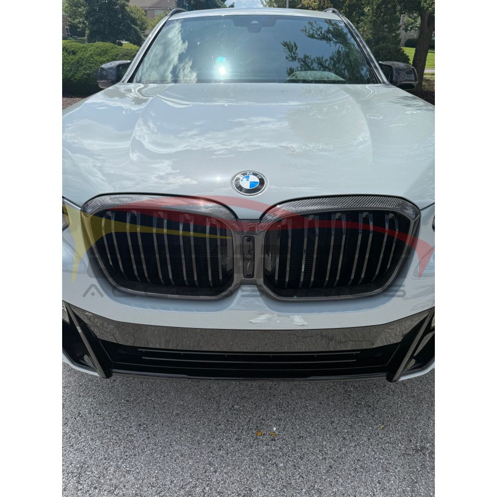 2022-2025 BMW X3/X3M/X4/X4M Dual Slat Kidney Grilles | G01/F97/G02/F98 LCI Kidney Grilles