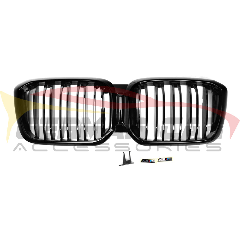 2022+ Bmw X3/x3M/x4/x4M Dual Slat Kidney Grilles | G01/f97/g02/f98 Lci Yes / X3M