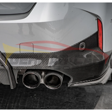 2022 + BMW 2-Series Carbon Fiber Rear Diffuser Side Pieces | G42 Rear Diffusers