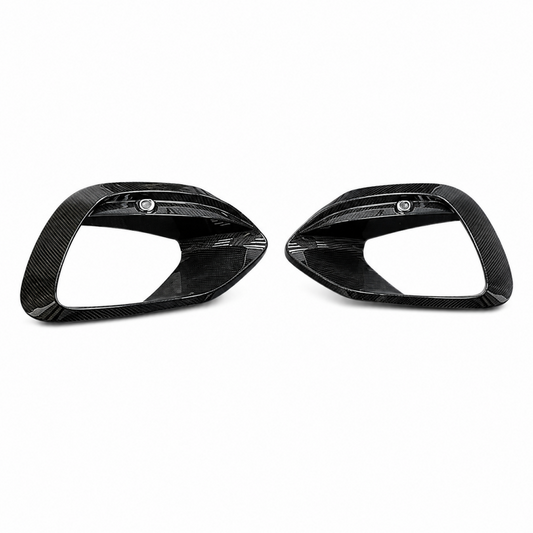2022-2025 Mercedes-Benz SL63/SL55/SL43 AMG BS Style Carbon Fiber Front Air Vent Trim | R232 - Additional Accessories