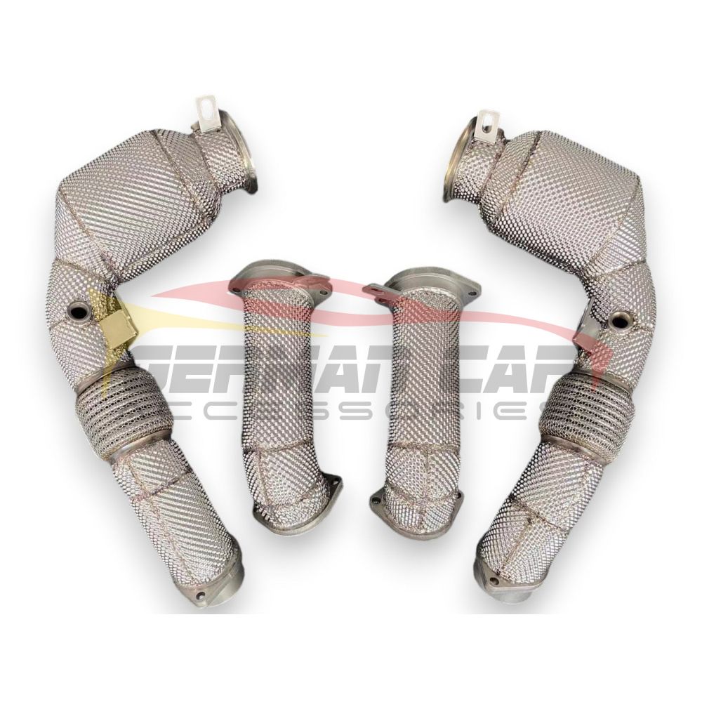 2024 + Bmw X5/X6/X7 M60I Front Race Pipes | G05/G06/G07 Lci