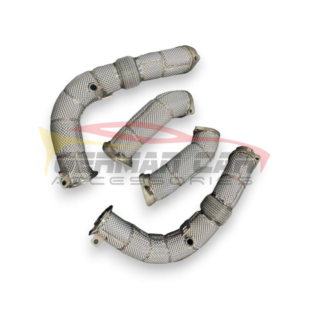 2024 + Bmw X5/X6/X7 M60I Front Race Pipes | G05/G06/G07 Lci